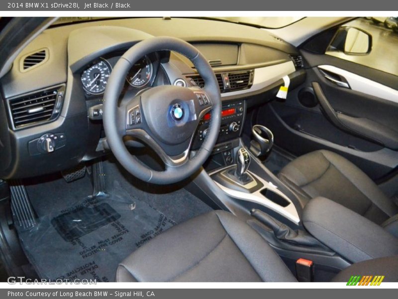 Jet Black / Black 2014 BMW X1 sDrive28i