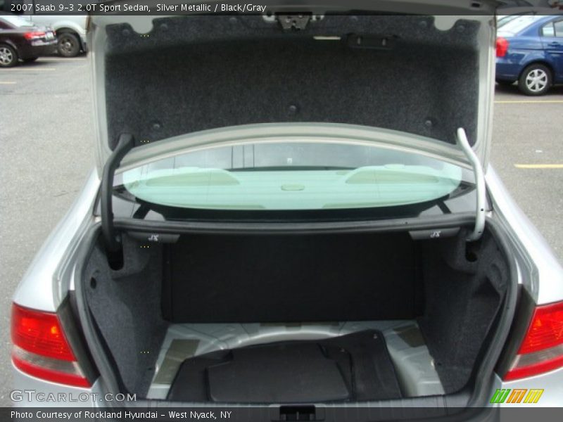  2007 9-3 2.0T Sport Sedan Trunk