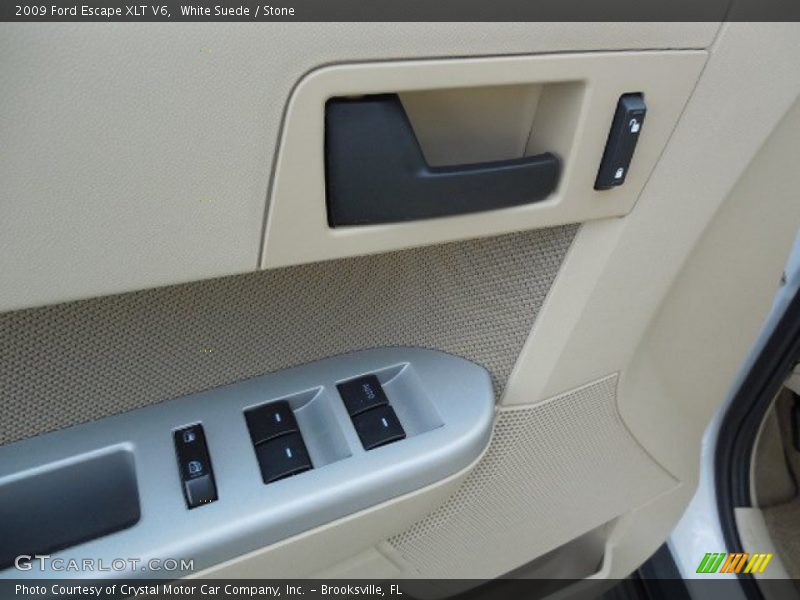 White Suede / Stone 2009 Ford Escape XLT V6