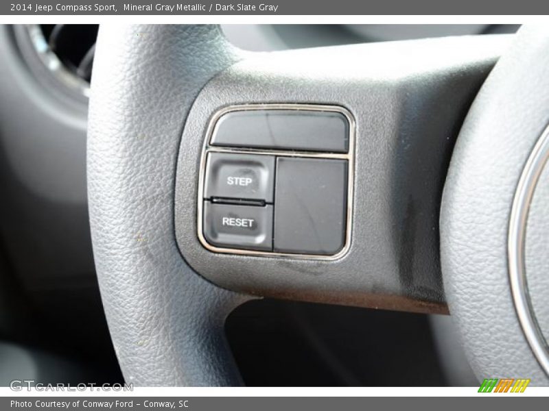 Mineral Gray Metallic / Dark Slate Gray 2014 Jeep Compass Sport