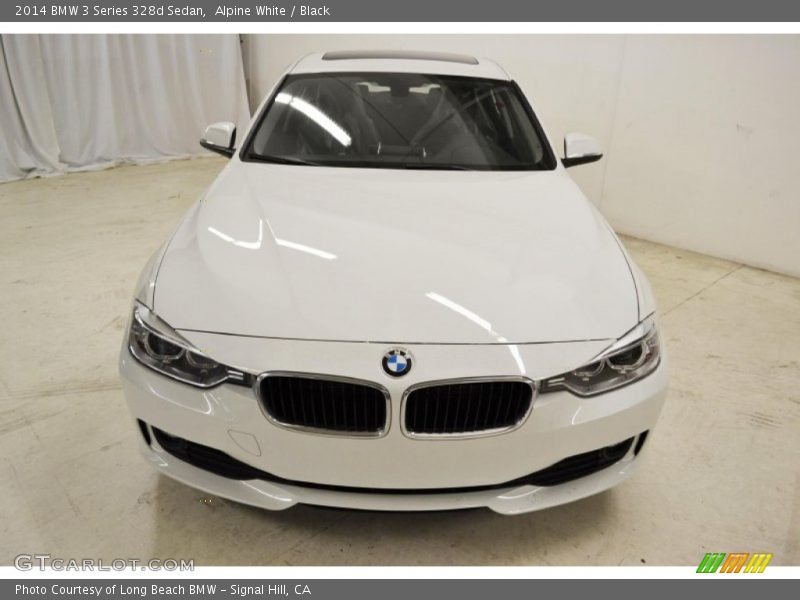 Alpine White / Black 2014 BMW 3 Series 328d Sedan