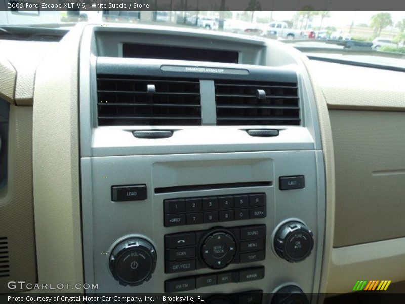 White Suede / Stone 2009 Ford Escape XLT V6