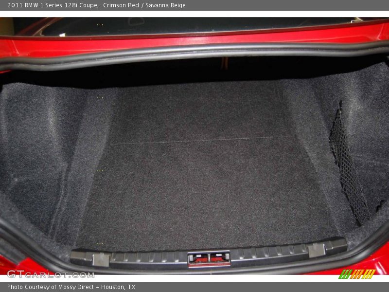  2011 1 Series 128i Coupe Trunk