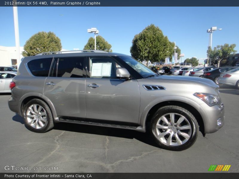 Platinum Graphite / Graphite 2012 Infiniti QX 56 4WD