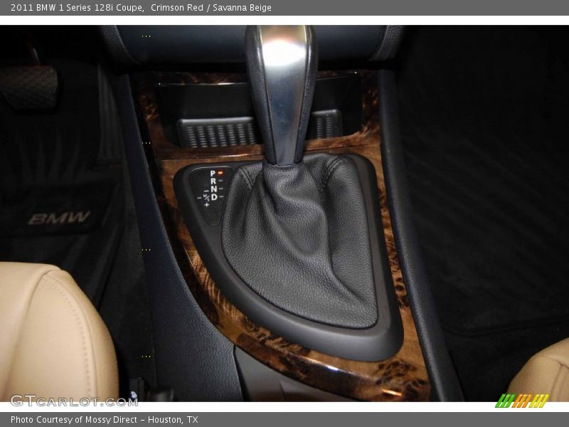  2011 1 Series 128i Coupe 6 Speed Steptronic Automatic Shifter