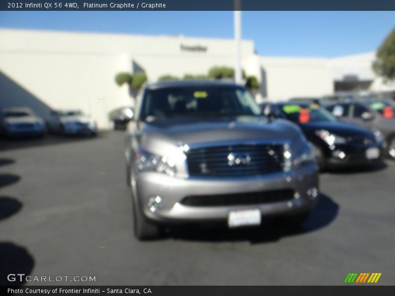 Platinum Graphite / Graphite 2012 Infiniti QX 56 4WD