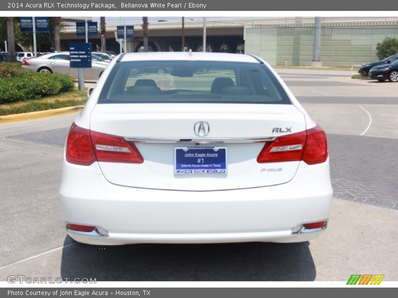 Bellanova White Pearl / Ebony 2014 Acura RLX Technology Package
