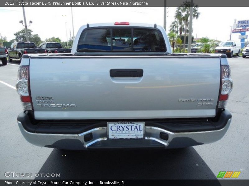 Silver Streak Mica / Graphite 2013 Toyota Tacoma SR5 Prerunner Double Cab