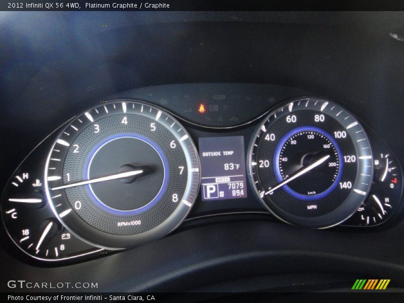 Platinum Graphite / Graphite 2012 Infiniti QX 56 4WD