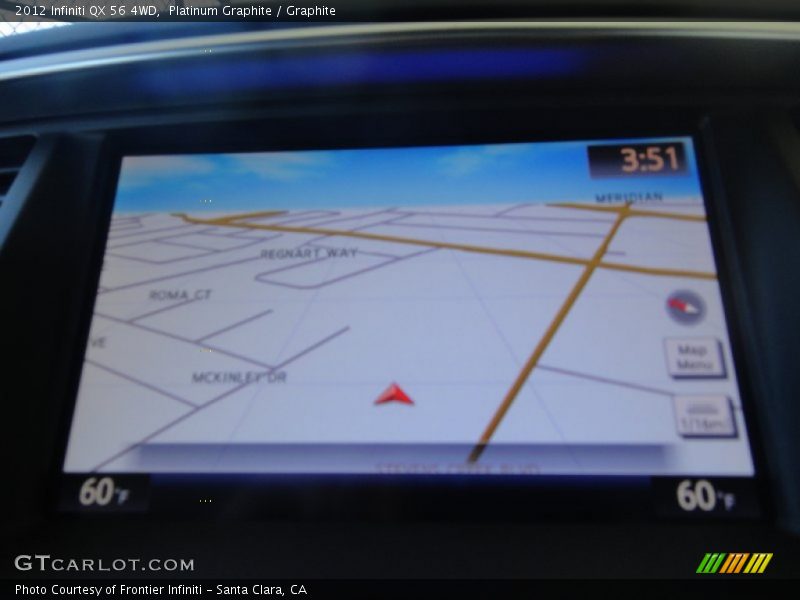Platinum Graphite / Graphite 2012 Infiniti QX 56 4WD