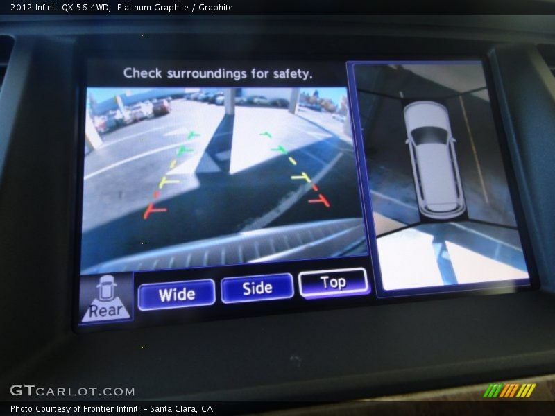 Platinum Graphite / Graphite 2012 Infiniti QX 56 4WD