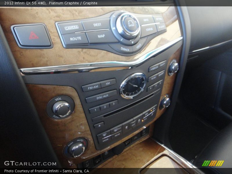 Platinum Graphite / Graphite 2012 Infiniti QX 56 4WD