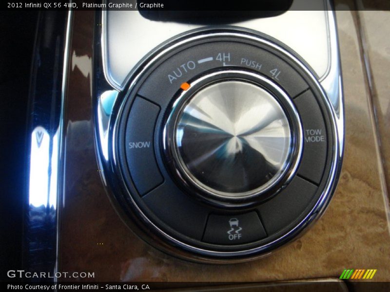 Platinum Graphite / Graphite 2012 Infiniti QX 56 4WD