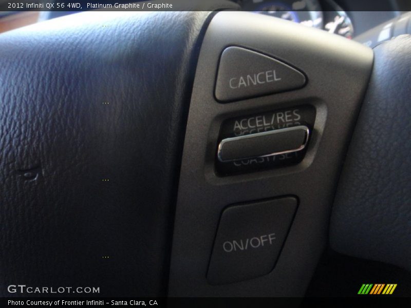 Platinum Graphite / Graphite 2012 Infiniti QX 56 4WD
