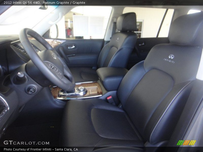 Platinum Graphite / Graphite 2012 Infiniti QX 56 4WD