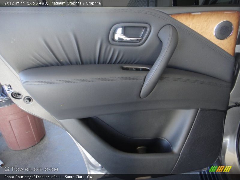 Platinum Graphite / Graphite 2012 Infiniti QX 56 4WD
