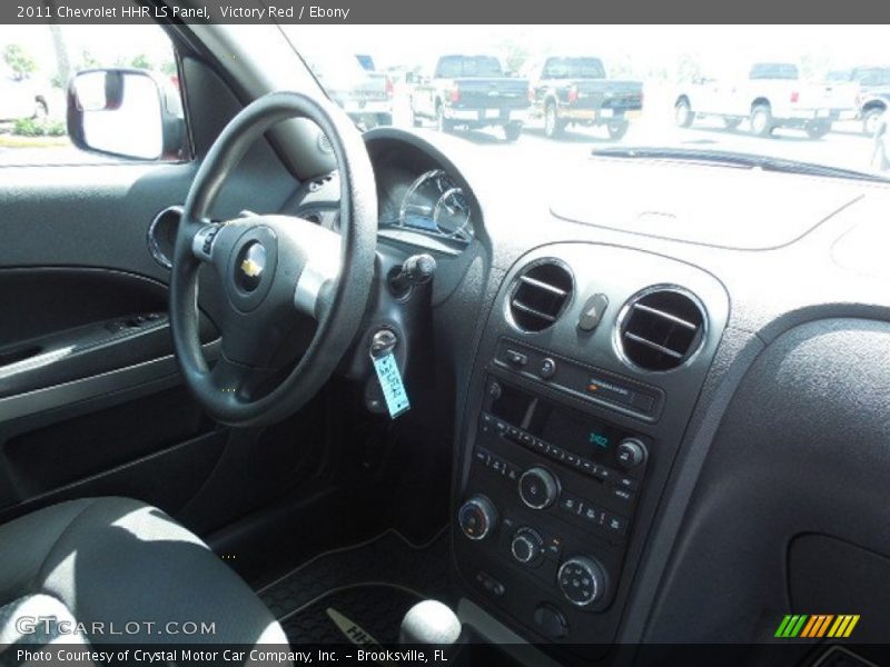 Victory Red / Ebony 2011 Chevrolet HHR LS Panel