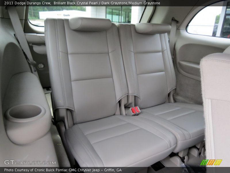 Brilliant Black Crystal Pearl / Dark Graystone/Medium Graystone 2013 Dodge Durango Crew