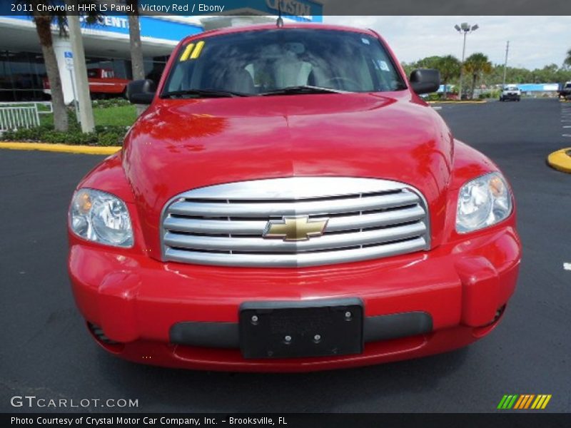 Victory Red / Ebony 2011 Chevrolet HHR LS Panel