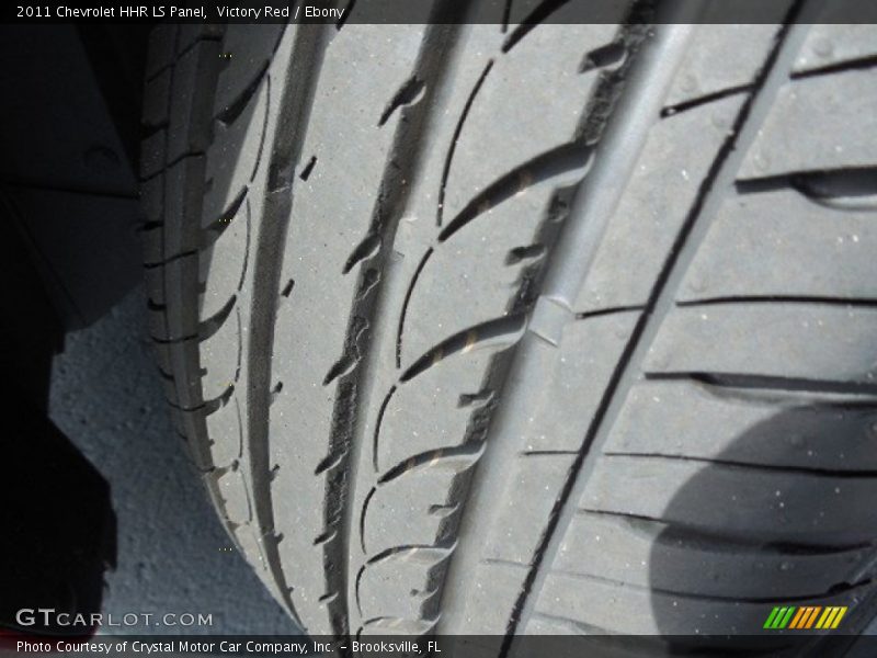 Victory Red / Ebony 2011 Chevrolet HHR LS Panel