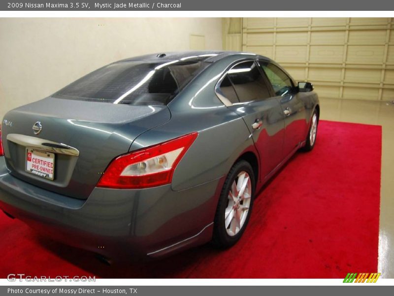 Mystic Jade Metallic / Charcoal 2009 Nissan Maxima 3.5 SV