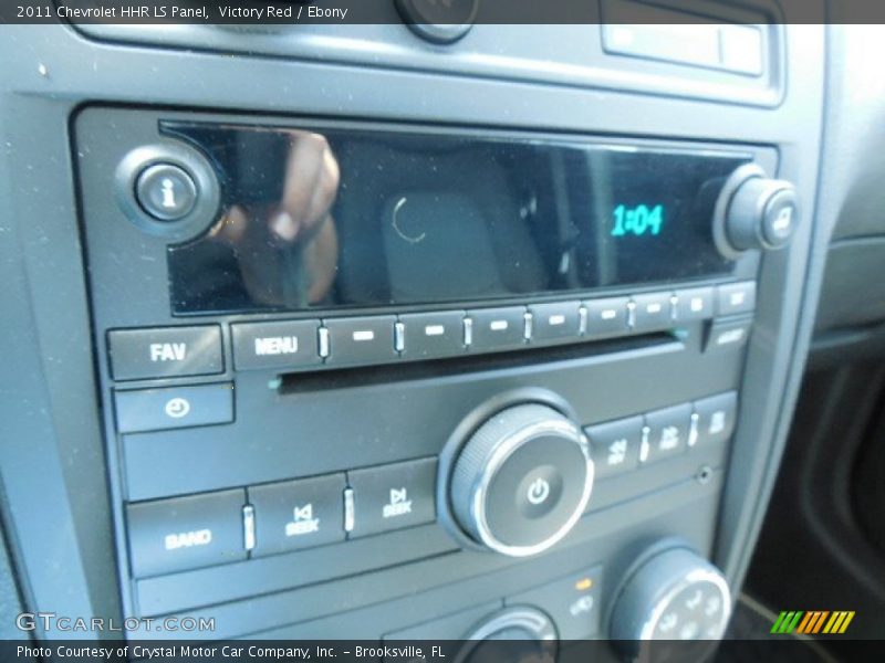 Audio System of 2011 HHR LS Panel