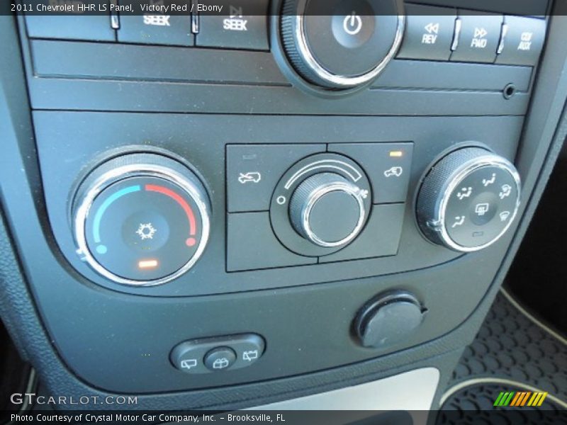 Controls of 2011 HHR LS Panel