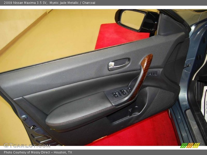 Mystic Jade Metallic / Charcoal 2009 Nissan Maxima 3.5 SV