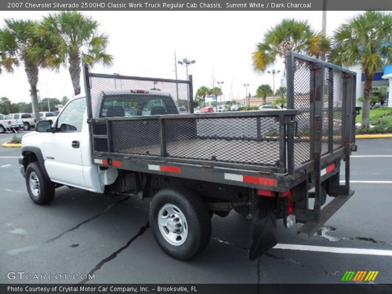 Summit White / Dark Charcoal 2007 Chevrolet Silverado 2500HD Classic Work Truck Regular Cab Chassis