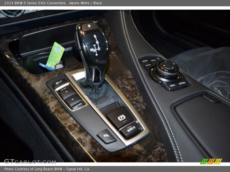  2014 6 Series 640i Convertible 8 Speed Sport Automatic Shifter