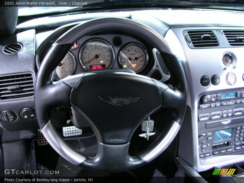 Silver / Charcoal 2002 Aston Martin Vanquish