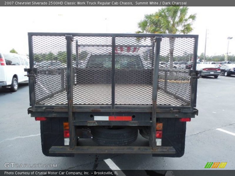 Summit White / Dark Charcoal 2007 Chevrolet Silverado 2500HD Classic Work Truck Regular Cab Chassis