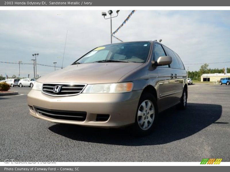Sandstone Metallic / Ivory 2003 Honda Odyssey EX