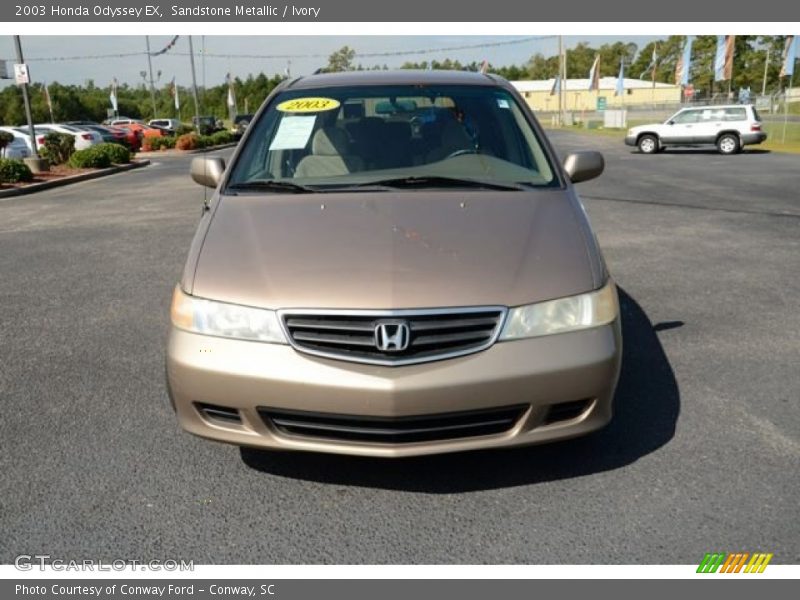 Sandstone Metallic / Ivory 2003 Honda Odyssey EX