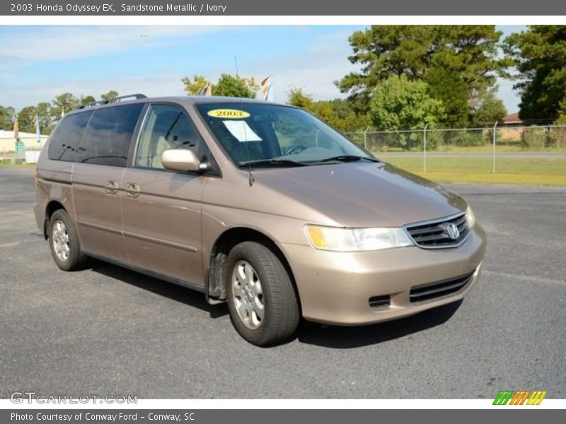 Sandstone Metallic / Ivory 2003 Honda Odyssey EX