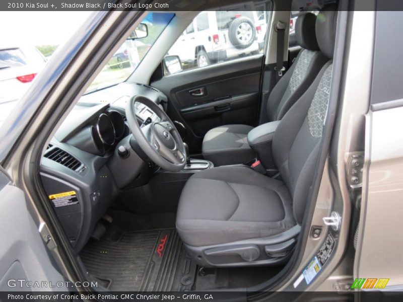 Shadow Black / Black Soul Logo Cloth 2010 Kia Soul +