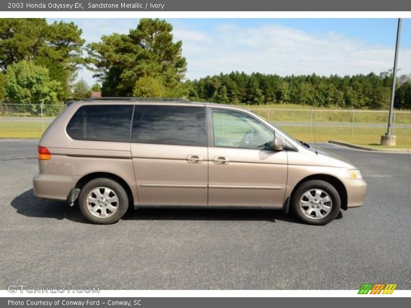 Sandstone Metallic / Ivory 2003 Honda Odyssey EX