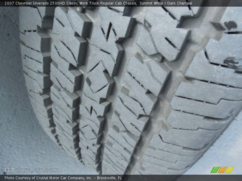 Summit White / Dark Charcoal 2007 Chevrolet Silverado 2500HD Classic Work Truck Regular Cab Chassis