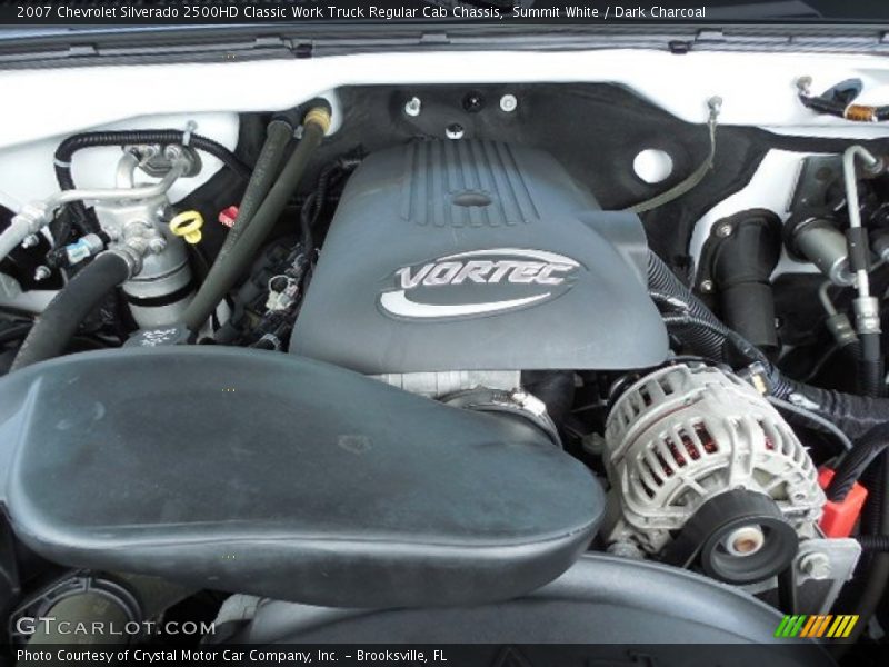Summit White / Dark Charcoal 2007 Chevrolet Silverado 2500HD Classic Work Truck Regular Cab Chassis