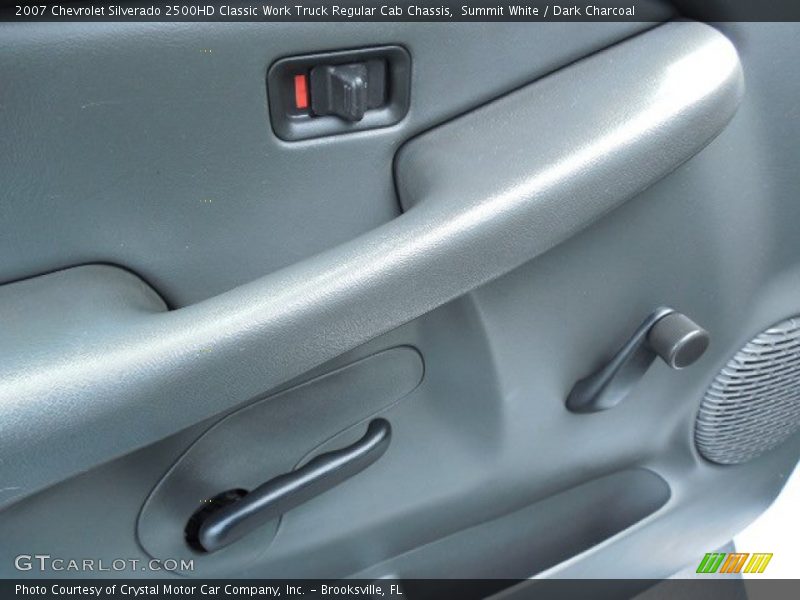 Summit White / Dark Charcoal 2007 Chevrolet Silverado 2500HD Classic Work Truck Regular Cab Chassis