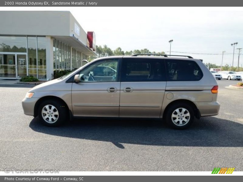 Sandstone Metallic / Ivory 2003 Honda Odyssey EX