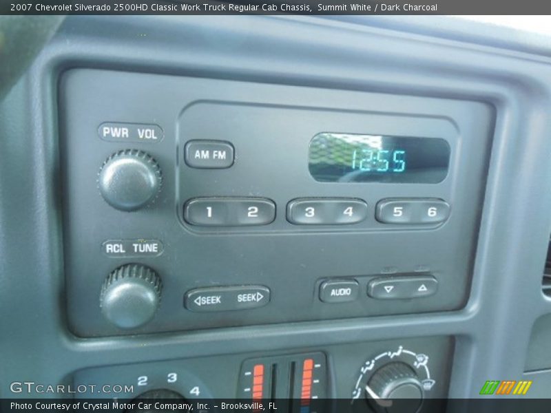 Summit White / Dark Charcoal 2007 Chevrolet Silverado 2500HD Classic Work Truck Regular Cab Chassis