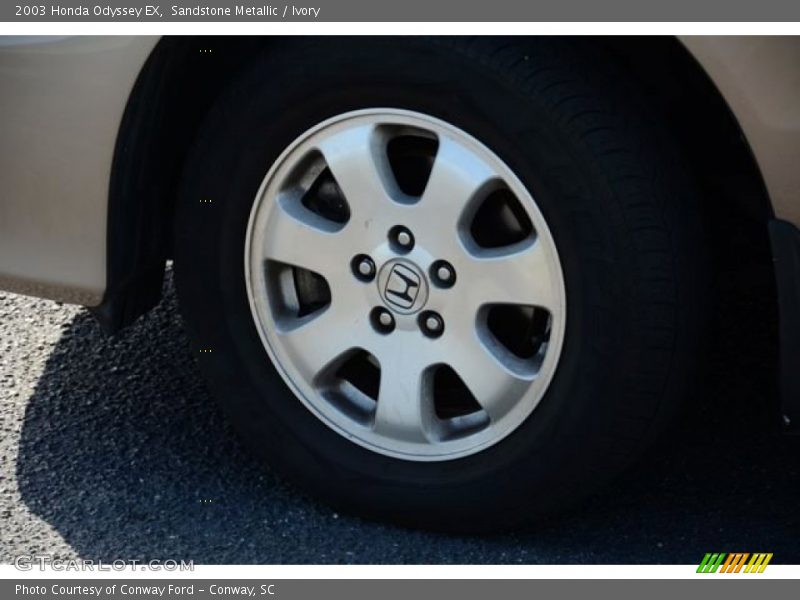 Sandstone Metallic / Ivory 2003 Honda Odyssey EX