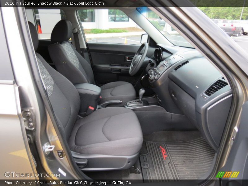 Shadow Black / Black Soul Logo Cloth 2010 Kia Soul +