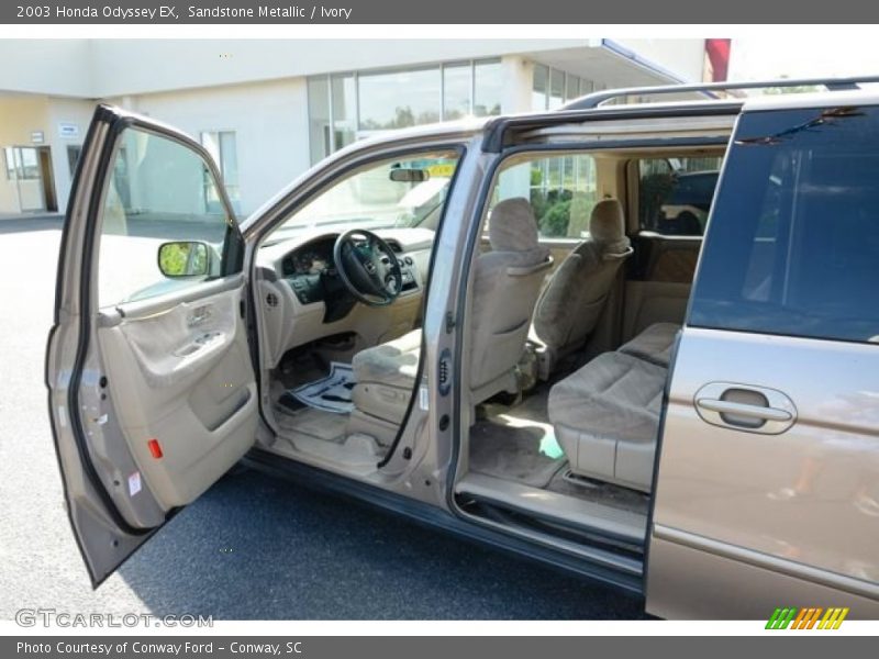 Sandstone Metallic / Ivory 2003 Honda Odyssey EX