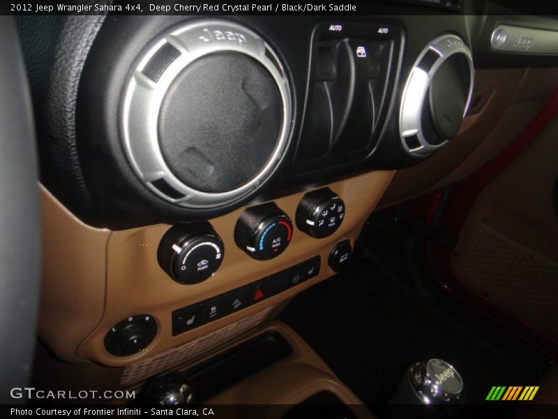 Deep Cherry Red Crystal Pearl / Black/Dark Saddle 2012 Jeep Wrangler Sahara 4x4