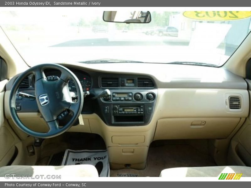 Sandstone Metallic / Ivory 2003 Honda Odyssey EX