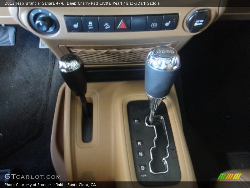 Deep Cherry Red Crystal Pearl / Black/Dark Saddle 2012 Jeep Wrangler Sahara 4x4