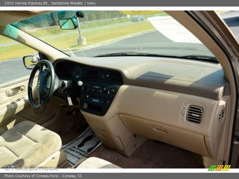 Sandstone Metallic / Ivory 2003 Honda Odyssey EX