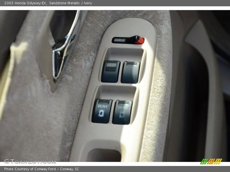 Sandstone Metallic / Ivory 2003 Honda Odyssey EX